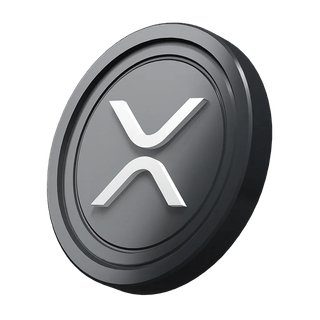 Grafiskt element med XRP Ripple-mynt i en introduktionsguide om krypto